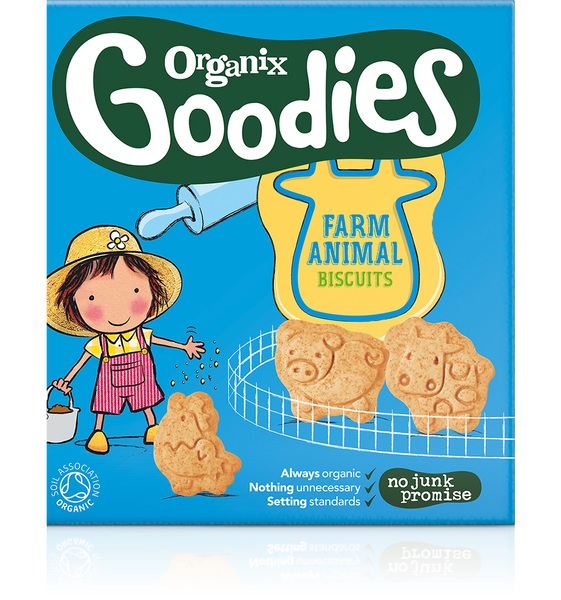 Organix Goodies Farm Animal Biscuits