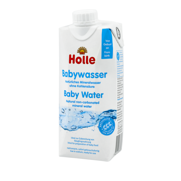 Holle baby water Natural non-carbonated mineral water suitable from birth 500ml