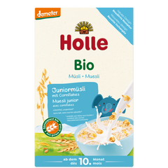 Holle Organic Junior Muesli Multigrain Porridge with Cornflakes