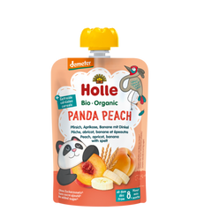 Holle Organic Panda Peach Fruit Pouch