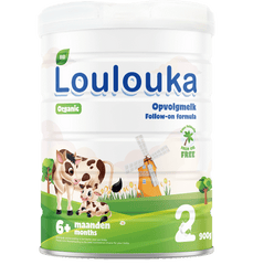 Loulouka Stage 2 Organic (Bio) Follow-on Milk Formula, 10 cans